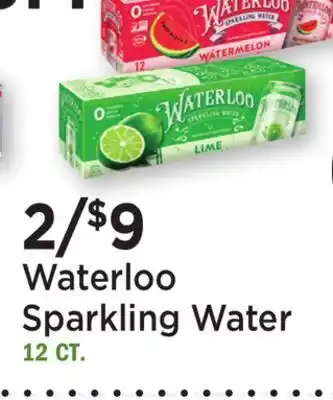 Heinen's Waterloo Sparkling Water offer