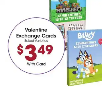 Ralphs Valentine Exchange Cards offer