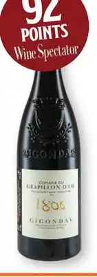 Heinen's Domaine du Grapillon d'Or Cuvee 1806 Grenache/Syrah offer