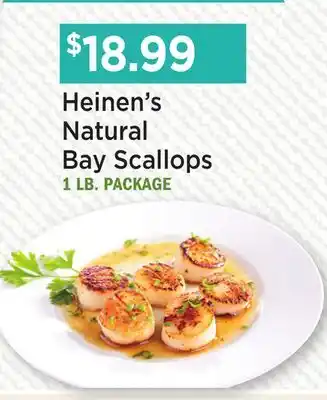 Heinen's Heinen's Natural Bay Scallops offer