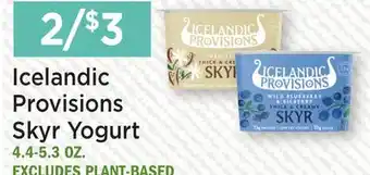 Heinen's Icelandic Provisions Skyr Yogurt offer