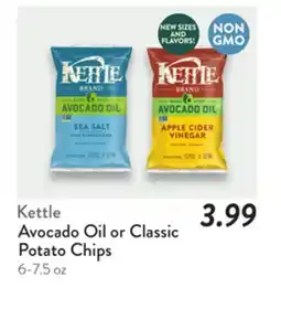 Fresh Thyme Avocado Oil or Classic Potato Chips offer