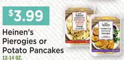 Heinen's Heinen's Pierogies or Potato Pancakes offer