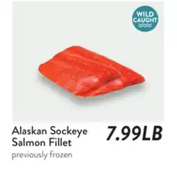 Fresh Thyme Alaskan Sockeye Salmon Fillet offer