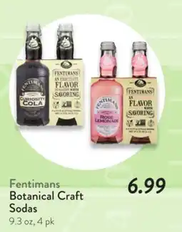 Fresh Thyme Fentimans Botanical Craft Sodas offer