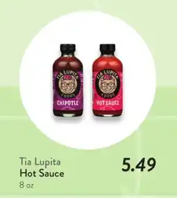 Fresh Thyme Tia Lupita Hot Sauce offer