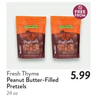 Fresh Thyme Fresh Thyme Peanut Butter-Filled Pretzels offer