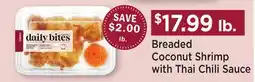 Heinen's Breaded Coconut Shrimp with Thai Chili Sauce offer