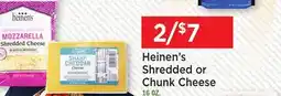 Heinen's Heinen's Shredded or Chunk Cheese offer