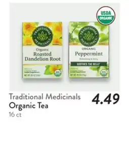 Fresh Thyme Traditional Medicinals Organic Tea offer