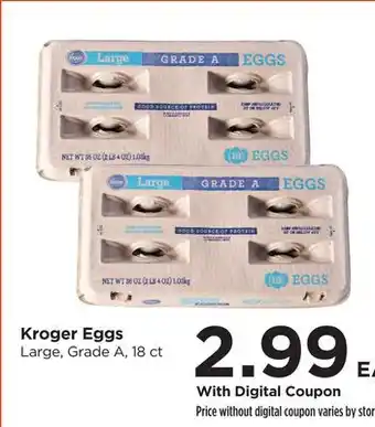 Food 4 Less Kroger Eggs offer