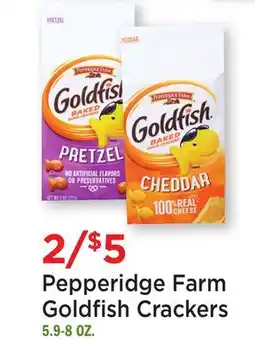 Heinen's Pepperidge Farm Goldfish Crackers offer