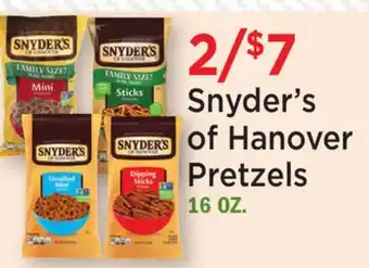 Heinen's Snyder's of Hanover Pretzels offer