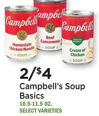 Heinen's Campbell's Soup Basics offer