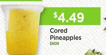 Heinen's Cored Pineapples offer