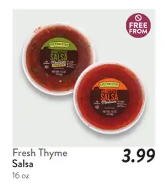 Fresh Thyme Fresh Thyme Salsa offer