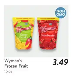 Fresh Thyme Wyman's Frozen Fruit offer