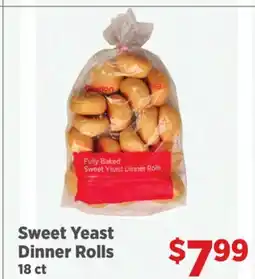 Gordon Food Services Sweet Yeast Dinner Rolls offer