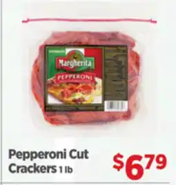 Gordon Food Services Pepperoni Cut Crackers offer