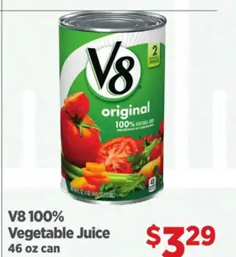 Gordon Food Services V8 100% Vegetable Juice offer