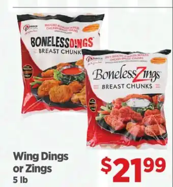 Gordon Food Services Wing Dings or Zings offer