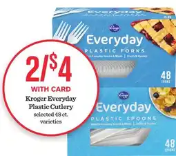 Mariano's Kroger Everyday Plastic Cutlery offer