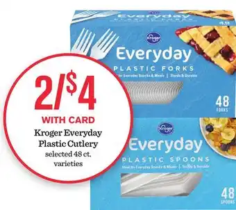 Mariano's Kroger Everyday Plastic Cutlery offer