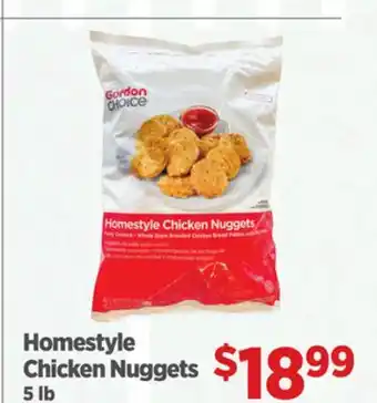 Gordon Food Services Homestyle Chicken Nuggets offer