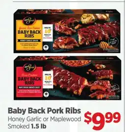 Gordon Food Services Baby Back Pork Ribs offer