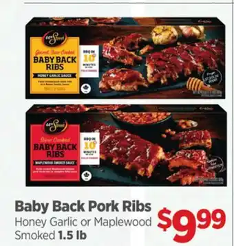 Gordon Food Services Baby Back Pork Ribs offer