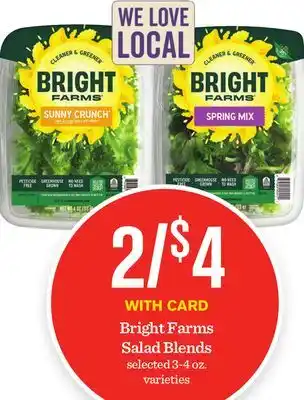 Mariano's Bright Farms Salad Blends offer