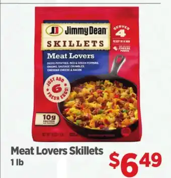 Gordon Food Services Jimmy Dean Meat Lovers Skillets offer