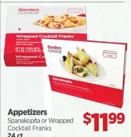 Gordon Food Services Appetizers offer