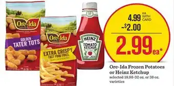 Mariano's Ore-Ida Frozen Potatoes or Heinz Ketchup offer