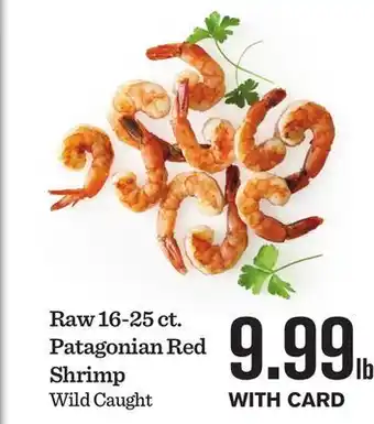 Mariano's Raw 16-25 ct. Patagonian Red Shrimp offer