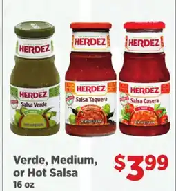 Gordon Food Services Verde, Medium, or Hot Salsa offer