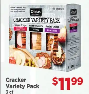 Gordon Food Services Cracker Variety Pack offer