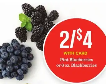 Mariano's Pint Blueberries offer