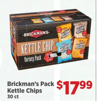 Gordon Food Services Brickman's Pack Kettle Chips offer