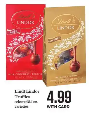 Mariano's Lindt Lindor Truffles offer