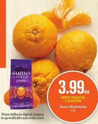 Mariano's Sumo Mandarins offer