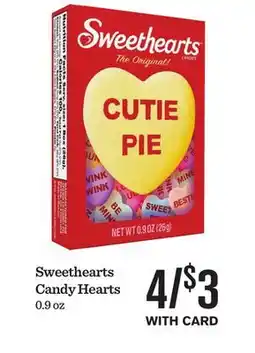 Mariano's Sweethearts Candy Hearts offer