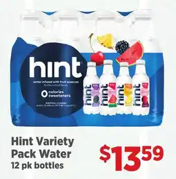 Gordon Food Services Hint Variety Pack Water offer