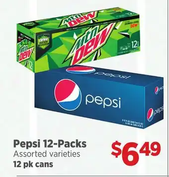 Gordon Food Services Pepsi 12-Packs offer