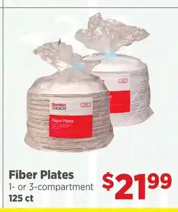 Gordon Food Services Fiber Plates 1-or 3-compartment offer