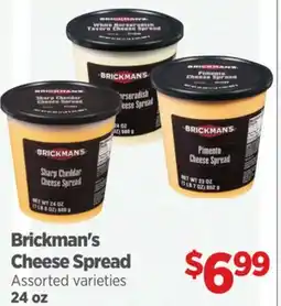 Gordon Food Services Brickman's Cheese Spread offer