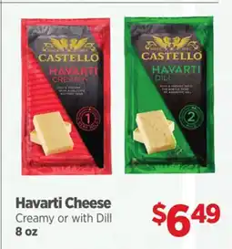 Gordon Food Services Havarti Cheese offer