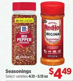 Gordon Food Services Seasonings offer