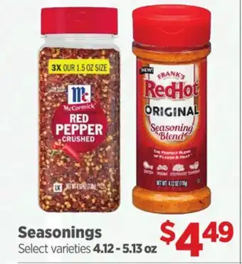 Gordon Food Services Seasonings offer