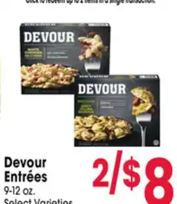 Jewel-Osco Devour Entrées offer